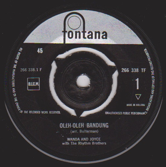 Wanda And Joyce : Oléh-Oléh Bandung (7",45 RPM,Single)