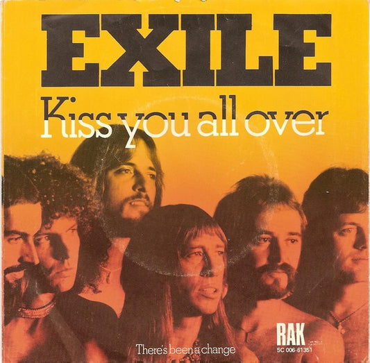Exile (7) : Kiss You All Over (7",45 RPM,Single)
