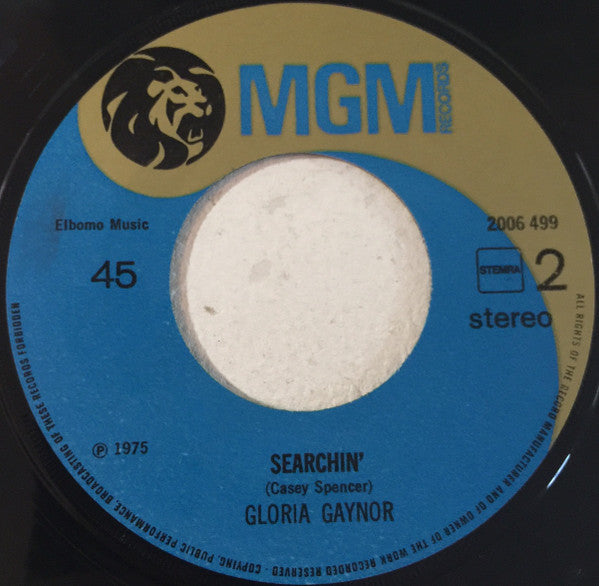 Gloria Gaynor : Reach Out, I'll Be There (7",Single,45 RPM)