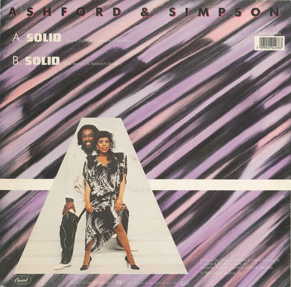 Ashford & Simpson : Solid (12",45 RPM,Single,Stereo)
