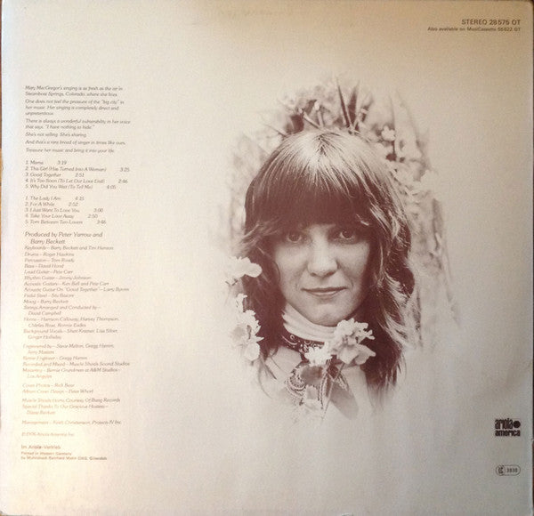 Mary MacGregor : Torn Between Two Lovers (LP,Album)