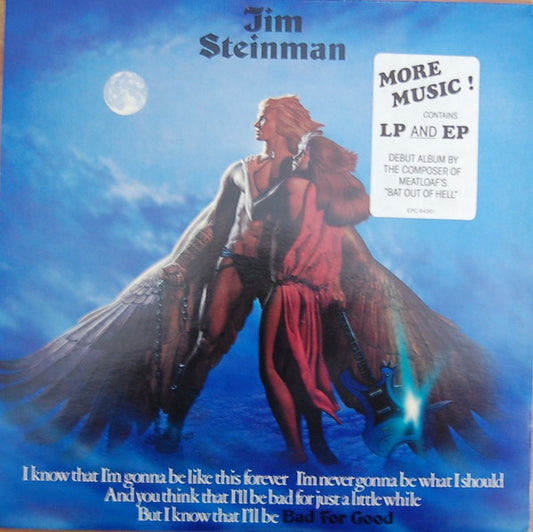 Jim Steinman : Bad For Good (LP,Album,Stereo)