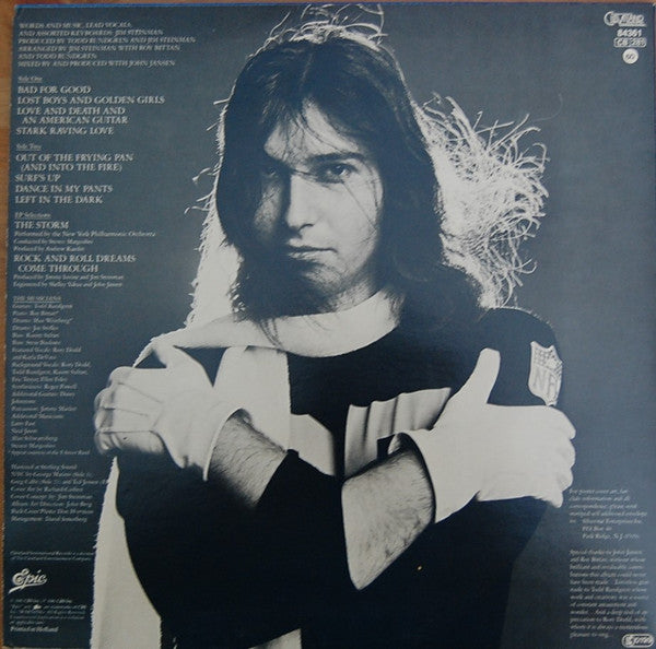 Jim Steinman : Bad For Good (LP,Album,Stereo)