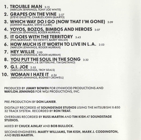 Waylon Jennings : Full Circle (Album)
