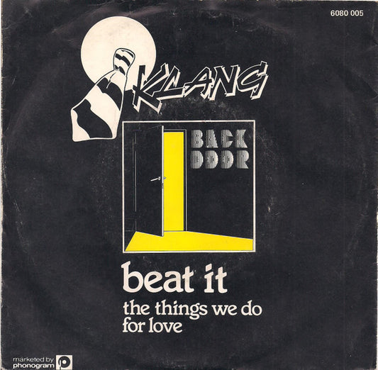 Klang (3) : Beat It (7",45 RPM,Single,Stereo)