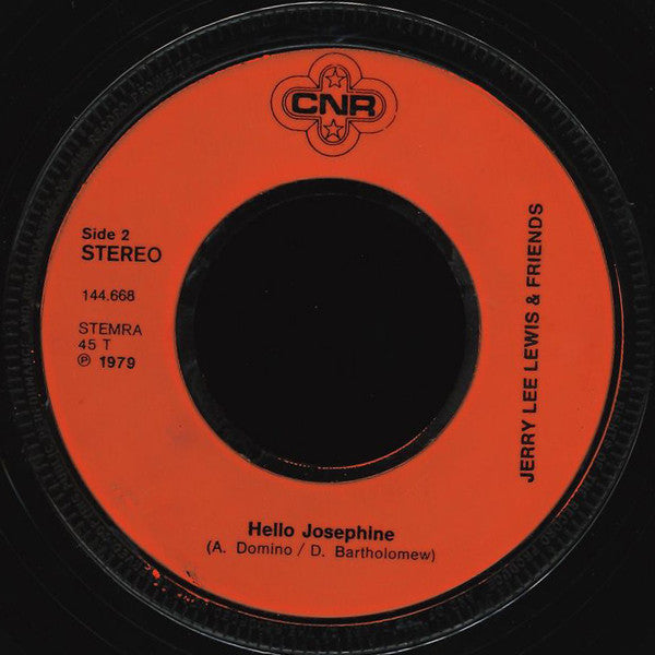 Jerry Lee Lewis And Friends : It Won't Happen With Me (7",45 RPM,Single)