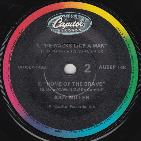 Jody Miller : Queen Of The House (7",45 RPM,EP)