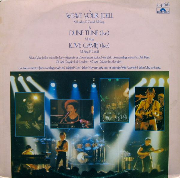 Level 42 : Weave Your Spell (12",EP,45 RPM)