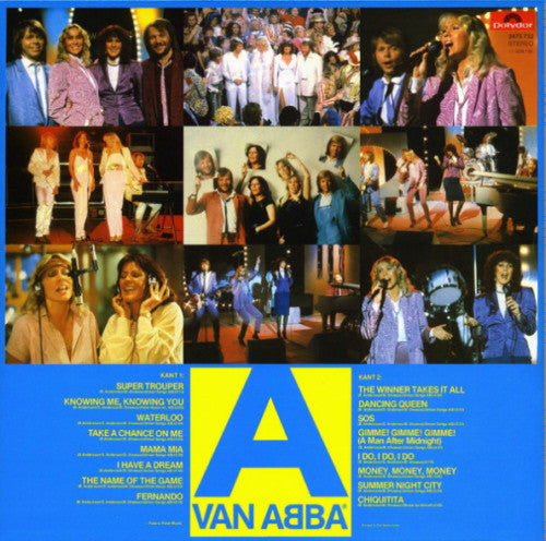 ABBA : A Van ABBA - Hun Grootste Hits (Hun Grootste Hits Van »Waterloo« Tot »Super Trouper«) (LP,Compilation)