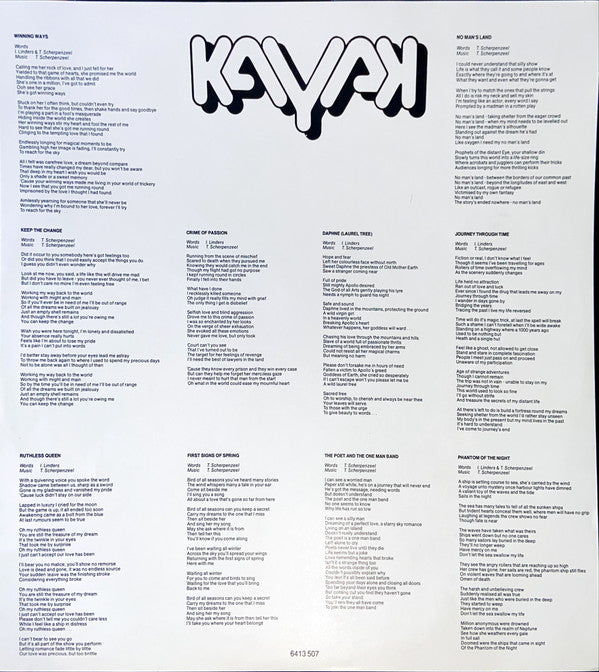 Kayak : Phantom Of The Night (LP,Album)