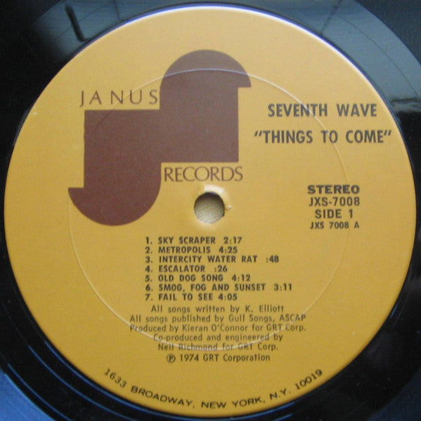 Seventh Wave : Things To Come (LP, Album)