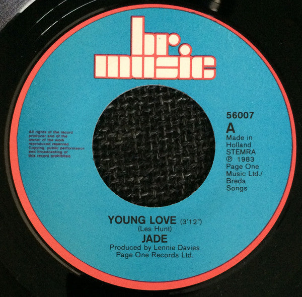 Jade (7) : Young Love (7")