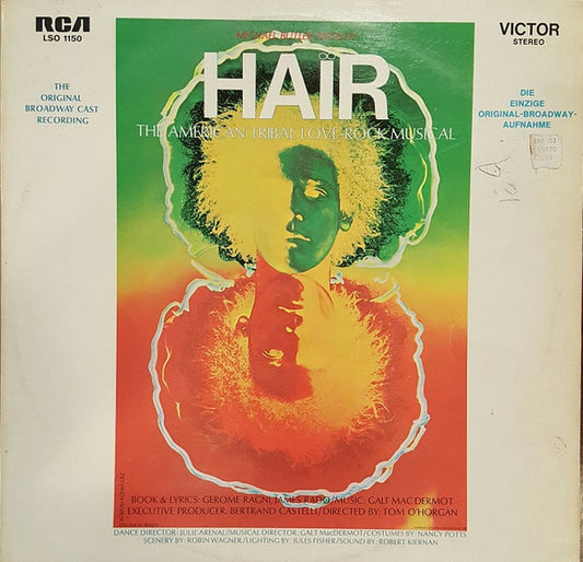 Various : Hair (The American Tribal Love-Rock Musical) (LP,Album)