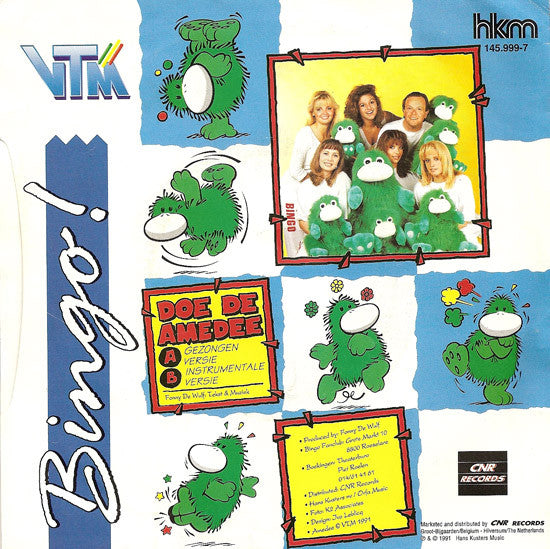 Bingo! : Doe De Amedee (7",Single,45 RPM)