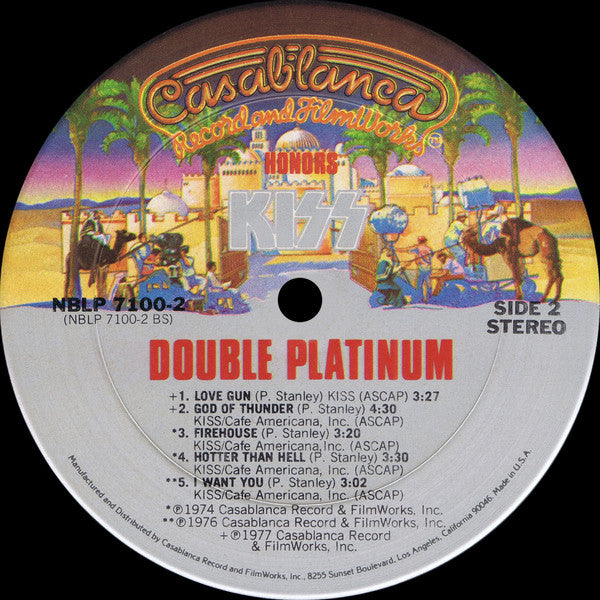 Kiss : Double Platinum (LP,Album,Compilation)