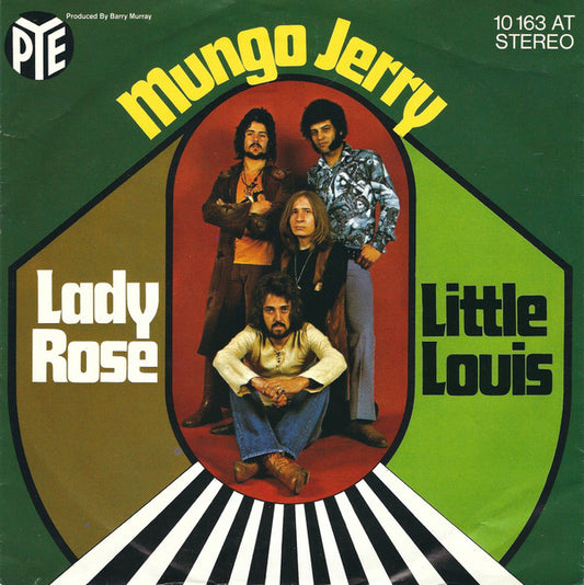 Mungo Jerry : Lady Rose (7",45 RPM,Single,Stereo)