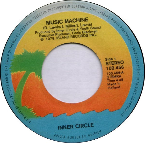 Inner Circle : Music Machine (7",Single)