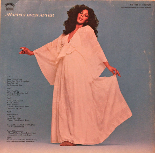 Donna Summer : Once Upon A Time... (LP,Album,Stereo)