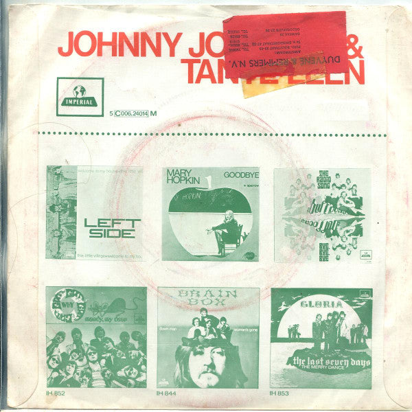Johnny Jordaan & Tante Leen : Waar Liefde Woont (7",Single,45 RPM)