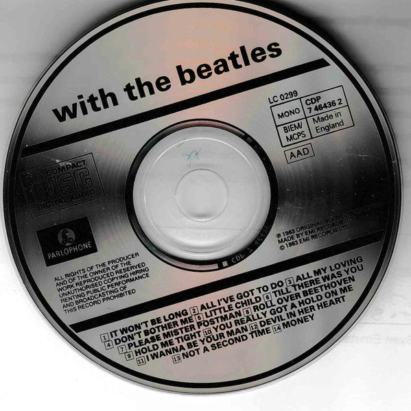 Beatles, The : With The Beatles (Album,Misprint,Reissue,Mono)