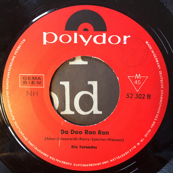 Eddie Und Die Atemlosen / Die Tornados (2) : Komm, Gib Mir Deine Hand (I Want To Hold Your Hand) / Da Doo Ron Ron (7",45 RPM,Single)