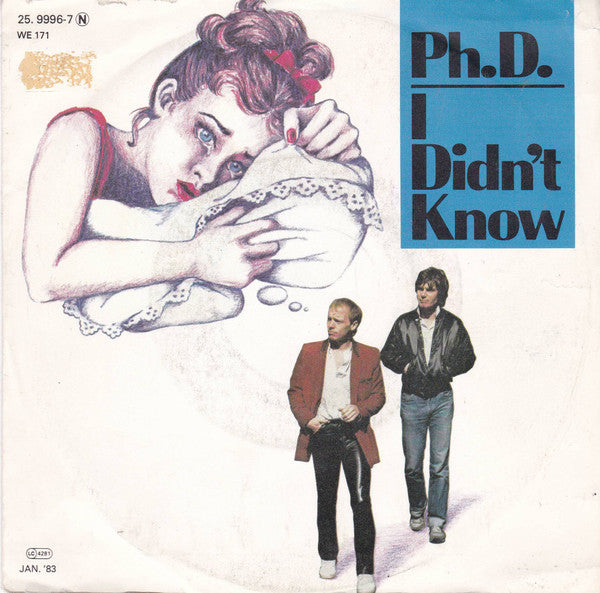 Ph.D. : I Didn't Know (7",45 RPM,Single,Stereo)