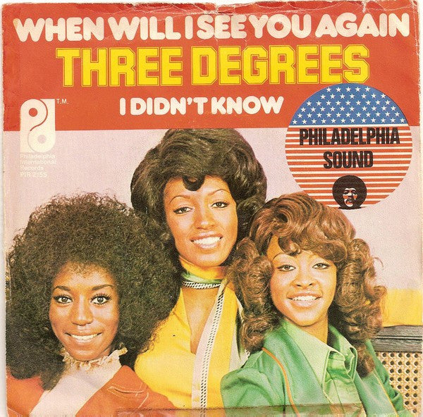 Three Degrees, The : When Will I See You Again (7",45 RPM,Single)