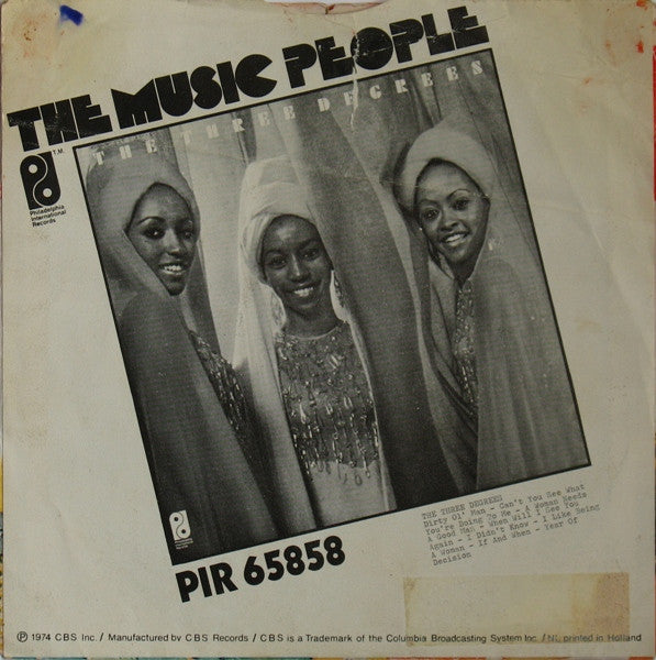 Three Degrees, The : When Will I See You Again (7",45 RPM,Single)