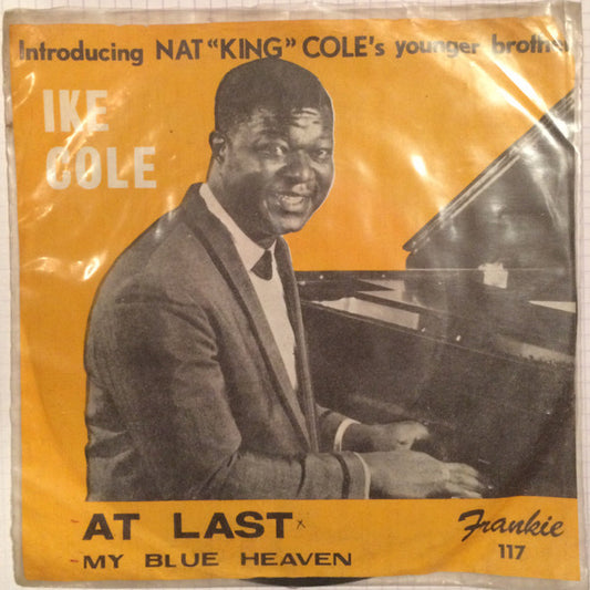 Ike Cole : At last (7",45 RPM)