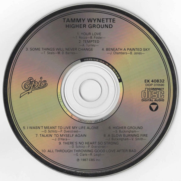 Tammy Wynette : Higher Ground (Album,Reissue)