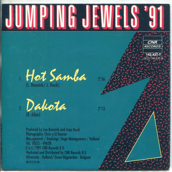 Jumping Jewels '91, The : Hot Samba (7",45 RPM,Single)