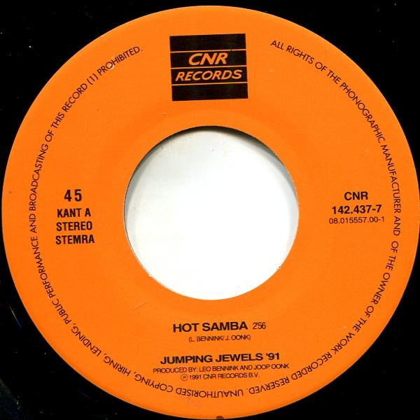 Jumping Jewels '91, The : Hot Samba (7",45 RPM,Single)