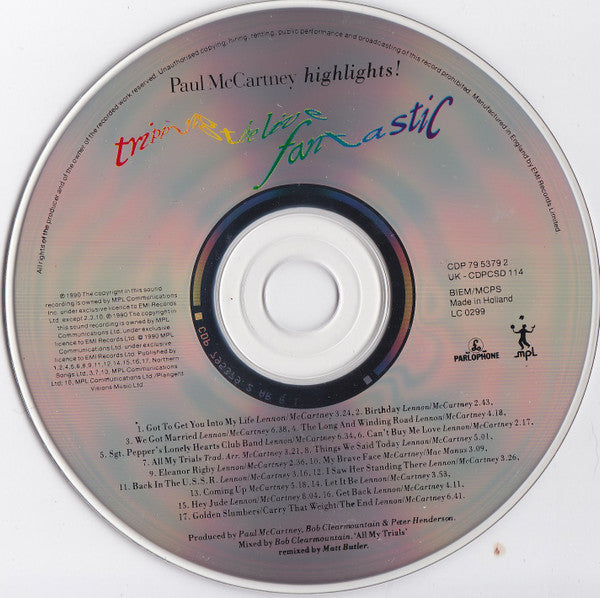 Paul McCartney : Tripping The Live Fantastic Highlights! (Album)
