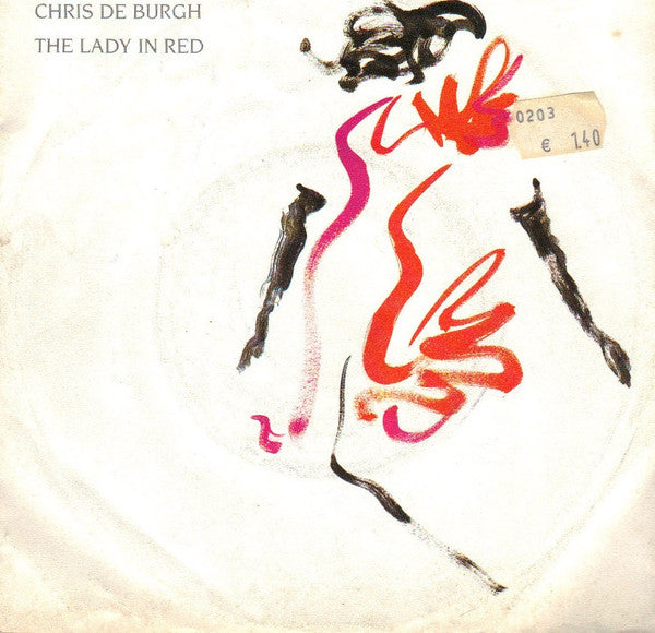 Chris De Burgh : The Lady In Red (7",Single,45 RPM)