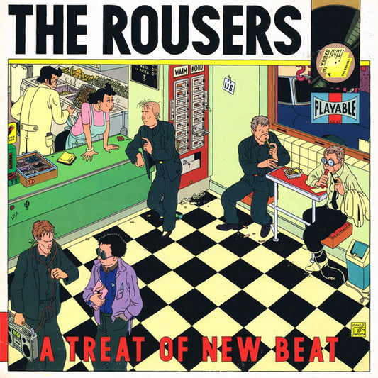 The Rousers : A Treat Of New Beat (LP, Album, Mono + 7", Single)