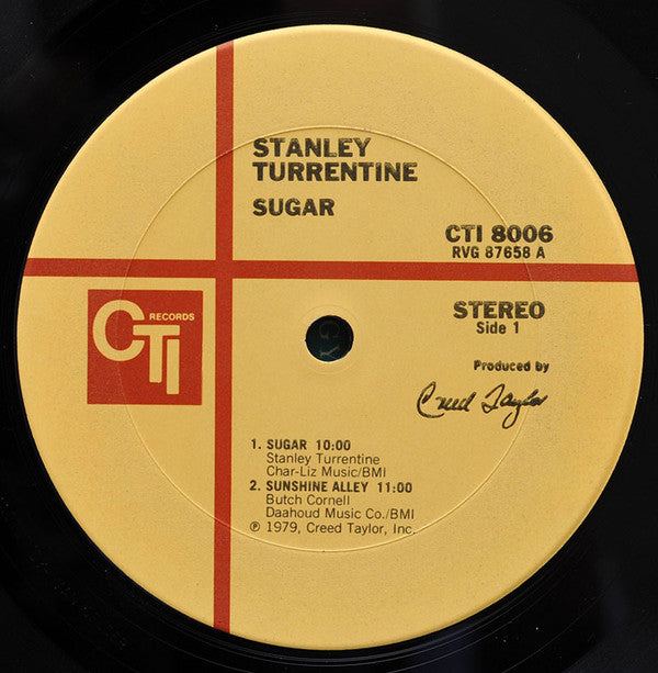 Stanley Turrentine : Sugar (LP,Album,Reissue)