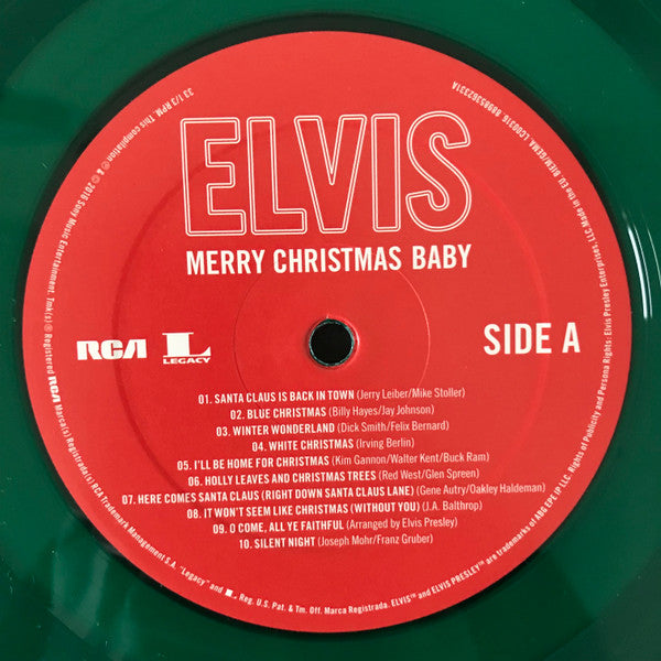 Elvis Presley : Merry Christmas Baby (LP,Compilation,Limited Edition)