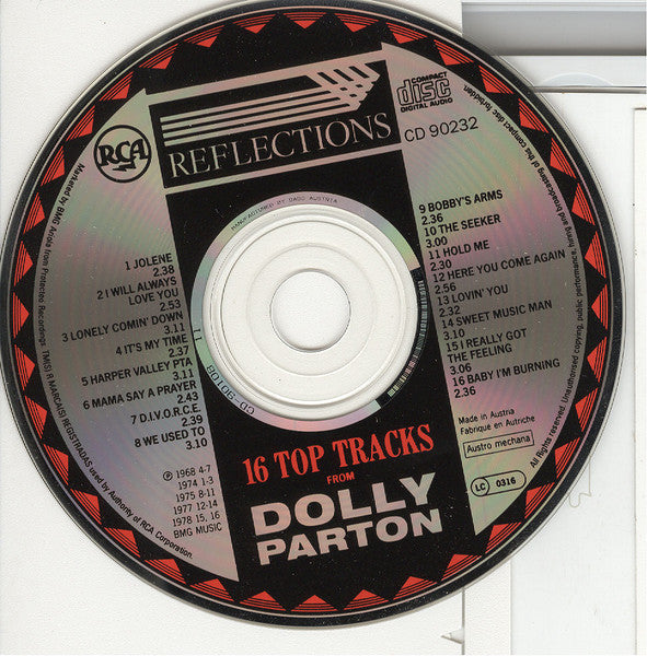 Dolly Parton : 16 Top Tracks (Compilation,Stereo)