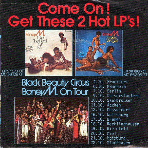 Boney M. : Belfast / Plantation Boy (7",Single,45 RPM)