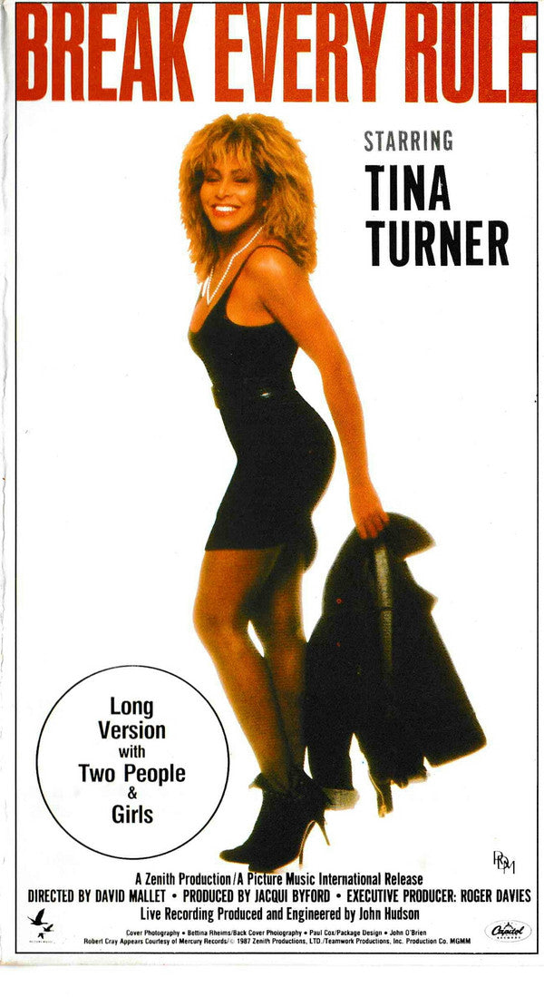 Tina Turner : Break Every Rule Starring Tina Turner (Stereo,PAL)