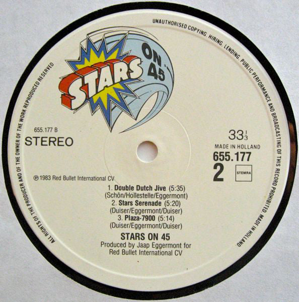 Stars On 45 Proudly Presents Star Sisters, The : Tonight 20.00 Hrs (LP,Album)