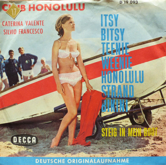 Club Honolulu : Itsy Bitsy Teenie Weenie Honolulu Strand Bikini (7",45 RPM,Single)