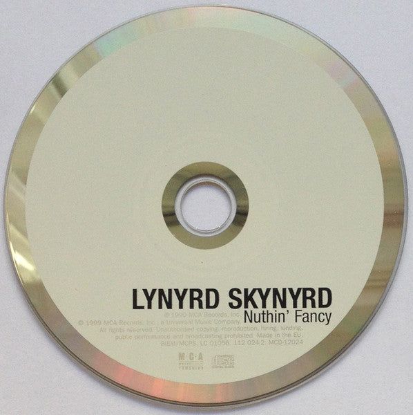 Lynyrd Skynyrd : Nuthin' Fancy (Album,Reissue,Remastered)