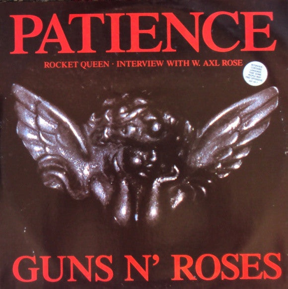 Guns N' Roses : Patience (12",45 RPM,Single,Stereo)