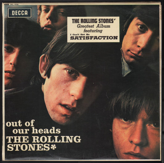The Rolling Stones : Out Of Our Heads (LP, Album, Mono, RP)