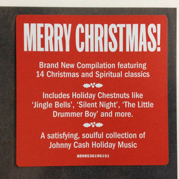Johnny Cash : Christmas - There'll Be Peace In The Valley (LP,Compilation,Stereo)