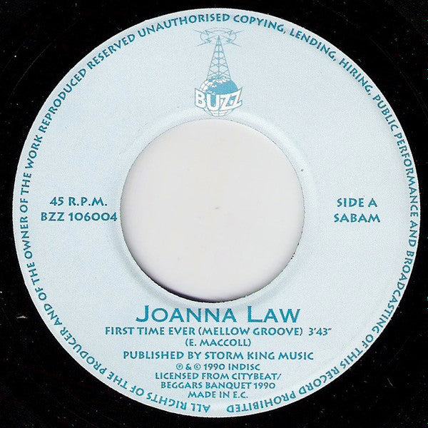 Joanna Law : First Time Ever (7",45 RPM,Single)