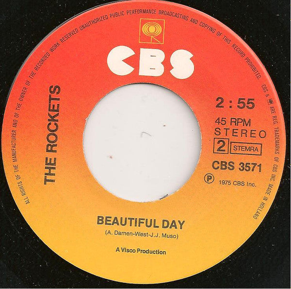 Rockets (8), The : Walk Back (7",45 RPM,Single)