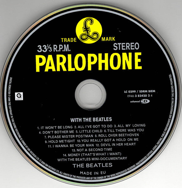 Beatles, The : With The Beatles (Album,Enhanced,Reissue,Remastered,Repress)