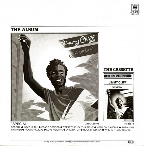 Jimmy Cliff : Treat The Youths Right (Special Mix) (12",33 ⅓ RPM,Maxi-Single)